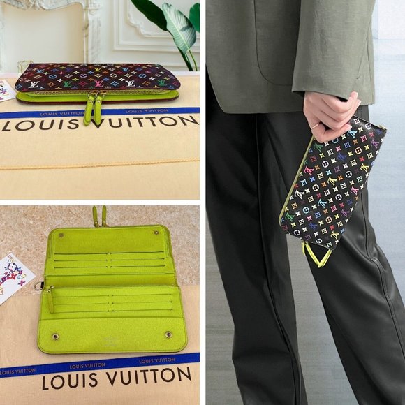 Louis Vuitton Handbags - LOUIS VUITTON Authentic Wallet Insolite Multicolor Long Portefeluille CA1039